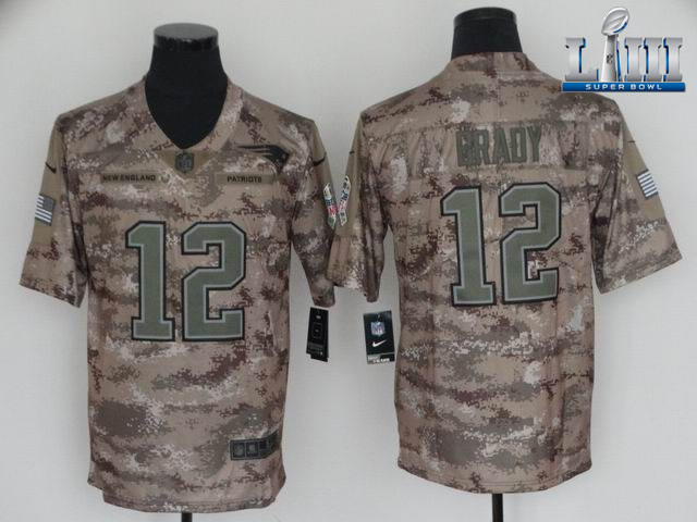 2019 New England Patriots Super Bowl LIII game Jerseys-142